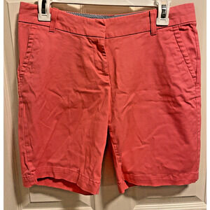 Crown & Ivy Women's Pink Walking Shorts (8.5" INSEAM) Size 2